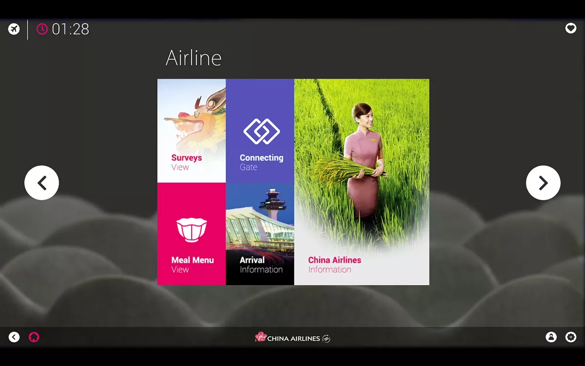 China Airlines NexGen program | 華航新世代客艙計畫 – icon revised suggestion