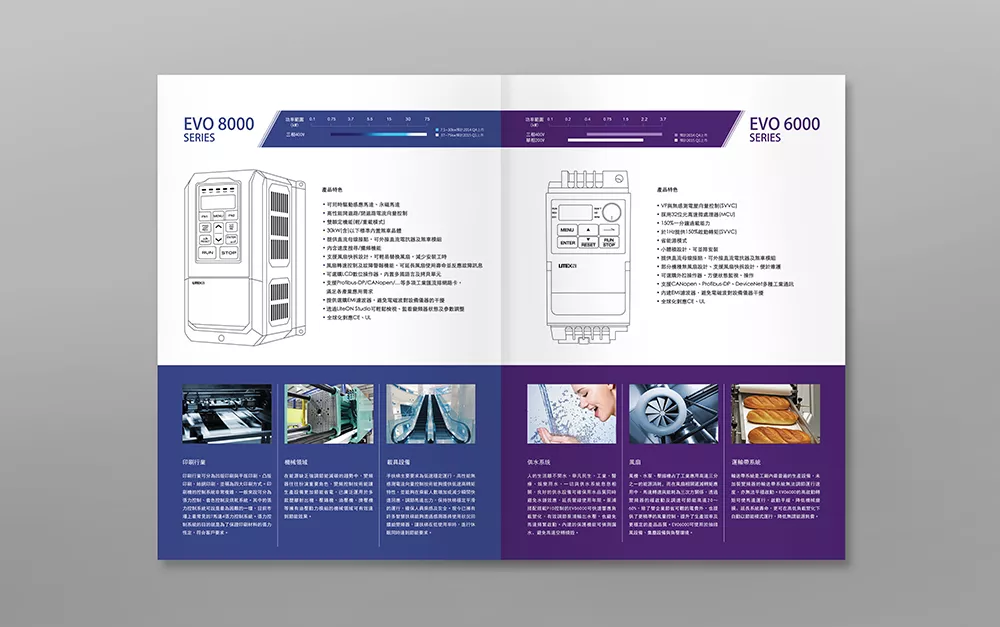 光寶 Flyers - AC Drive EVO8000 Series/ EVO6000 Series